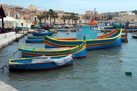 Harbour malta Stock Photos