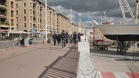 Harbour of Marseille Stock Footage 266824052