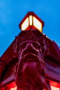 The Harbour Master Stock Photos