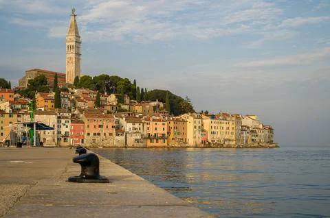 Harbour of Rovinj Stock Photos