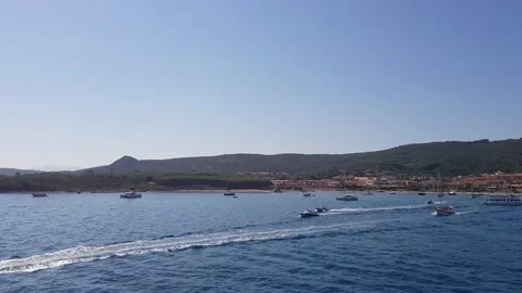 Harbour sardinia Stock Footage 167309713