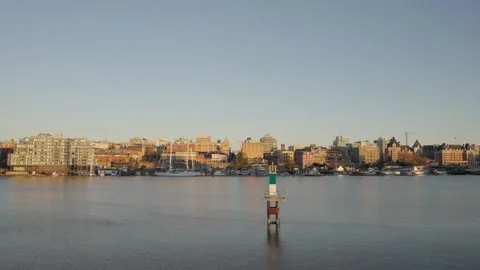 Harbour sunset Stock Footage 300895920