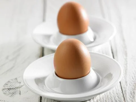 Hard boil egg Stock Photos