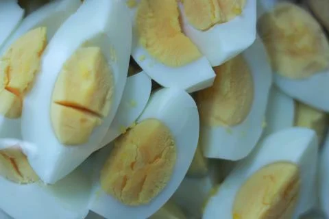 Hard boiled egg Stock Photos