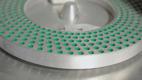 Hard capsule filling machine Stock Footage 102458116