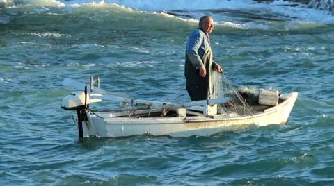 Hard catch Stock Footage 20539624