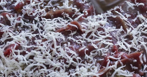 Hard cheese grating close up 스톡 동영상 335958279