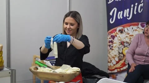 Hard Cheese Slicing Stock Footage 188920288