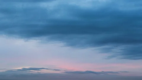 Hard clouds hide the rising sun Stock-Footage 122173124