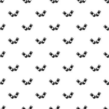 Hard collision pattern seamless Stock Illustration
