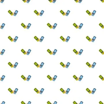 Hard collision pattern seamless Stock Illustration