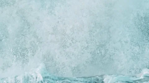 Hard Crashing Waves Video stock 254577766