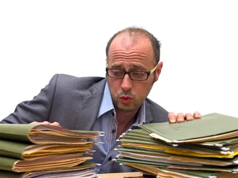 Hard day Stock Photos