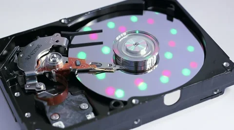 Hard Disc Disco Stock Footage 48246527