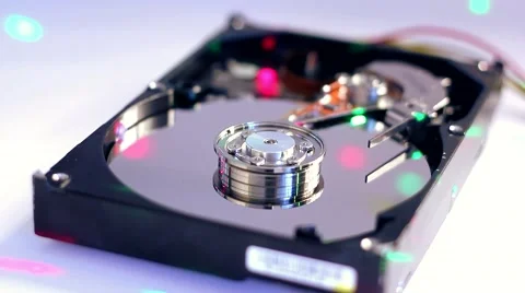Hard Disc Disco Stock Footage 48246535