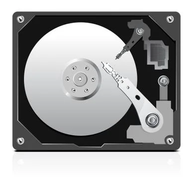 Hard disc Stock-Illustration