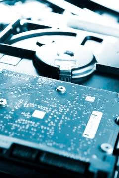 Hard disc Stock Photos