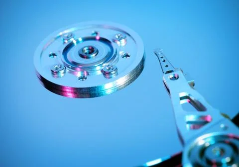 Hard disc Foto stock