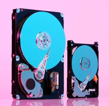Hard discs Stock Photos