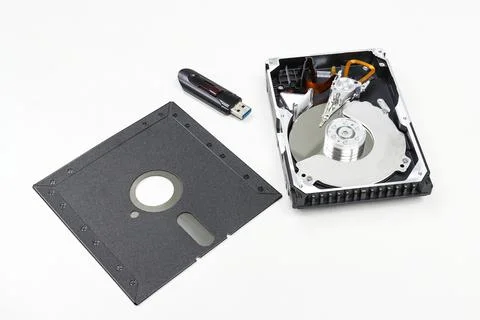 Hard disk and device for backup data drive for computer Photos