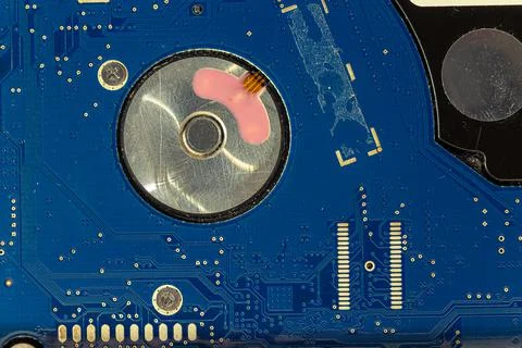 Hard disk background Foto stock