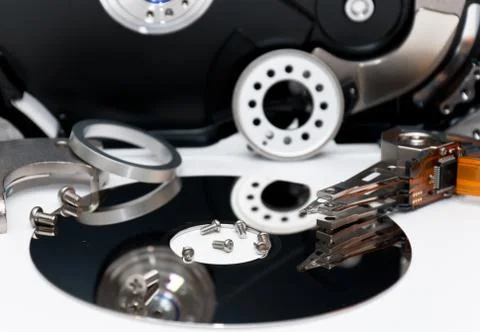 Hard Disk Details 写真素材