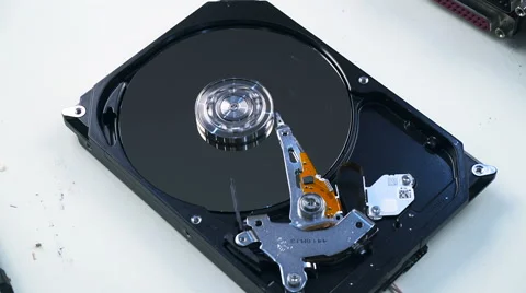 Hard Disk Drive 02 4K
Close up of a hard disk drive reading and writing data. Stock Footage 65932725