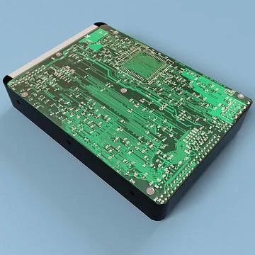 Hard Disk Drive 3D Model