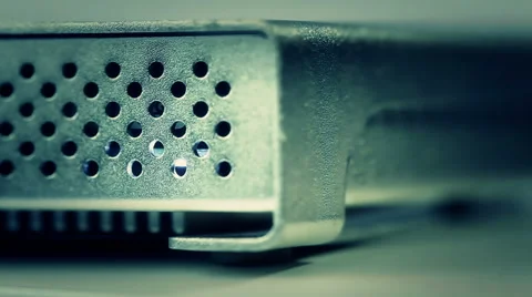 Hard disk Drive Blinking Stock Footage 46128061