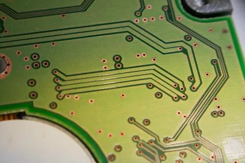 Hard disk drive board Stock Photos