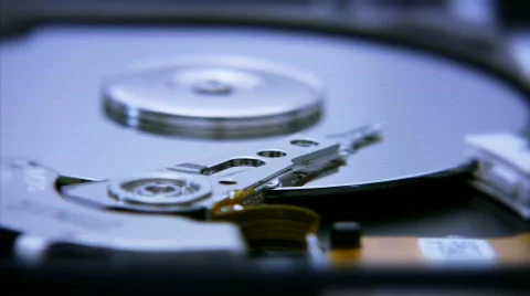 Hard Disk Drive closeup 4 動画素材 581195