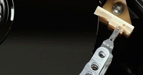 Hard Disk Drive closeup 4 Vídeo Stock 78784483