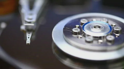 Hard disk drive Stock Footage 346951