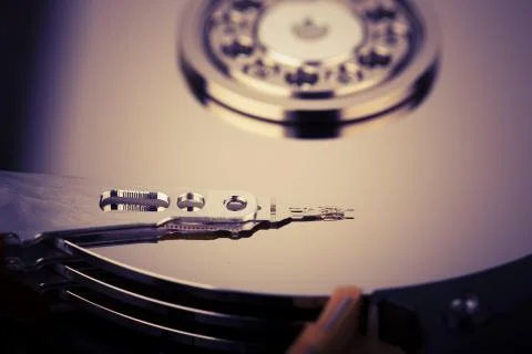 Hard disk drive HDD Stock Photos