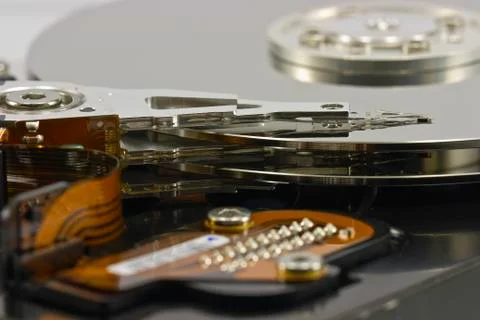 Hard disk drive head Fotos de archivo