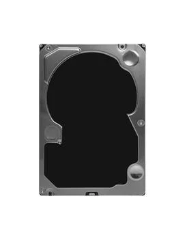Hard disk drive of a personal computer on a white. Stock Photos