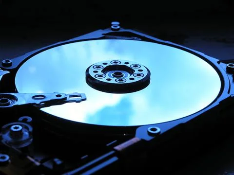 Hard disk drive Stock Photos