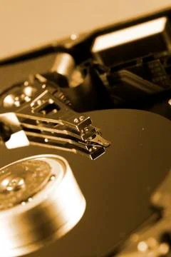 Hard disk drive Stock Photos