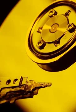 Hard disk drive Stock Photos