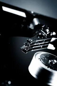 Hard disk drive Stock Photos