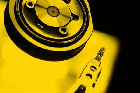 Hard disk drive Stockfoto's