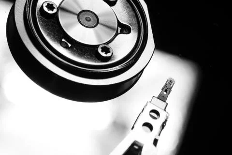 Hard disk drive Stock Photos