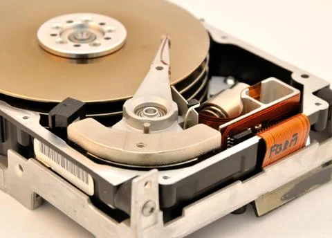 Hard disk drive Stock Photos