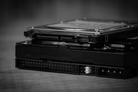 Hard disk drive Stock Photos