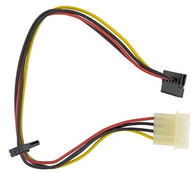 Hard disk drive power cables Stock Photos