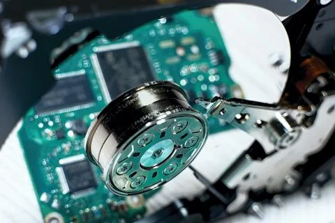 Hard Disk Driver - hardware electronic control. Stock-Fotos