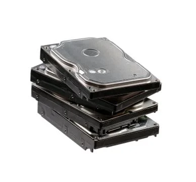Hard disk drives. Foto stock