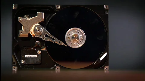 Hard disk Stock Footage 39490540