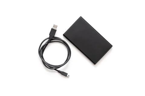 Hard disk (HD) or Solid state disk (SSD), isolated on white background Stock Photos