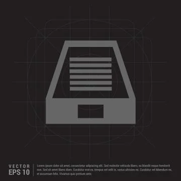 Hard Disk Icon イラスト素材